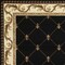 Homeroots 20 x 31 in. Polypropylene Black Area Rug 353203 - alternate 3